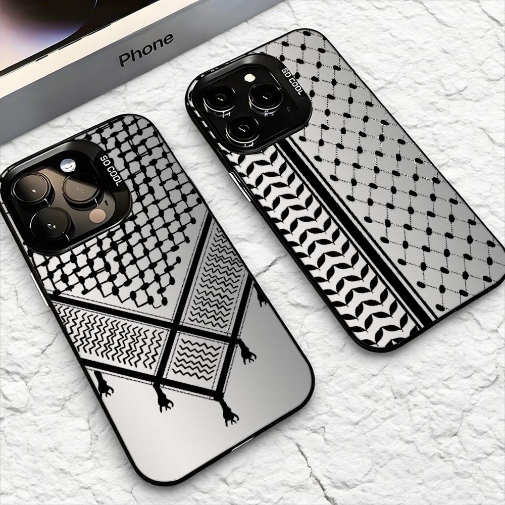 Phone Cases Iphone 17 Pro Max - Funda para Teléfono Keffiyeh P-Palestine para