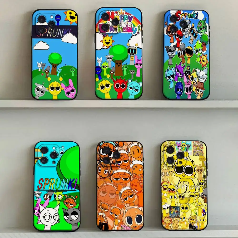 Phone Cases Quirky - Funda de teléfono Sprunki de dibujos