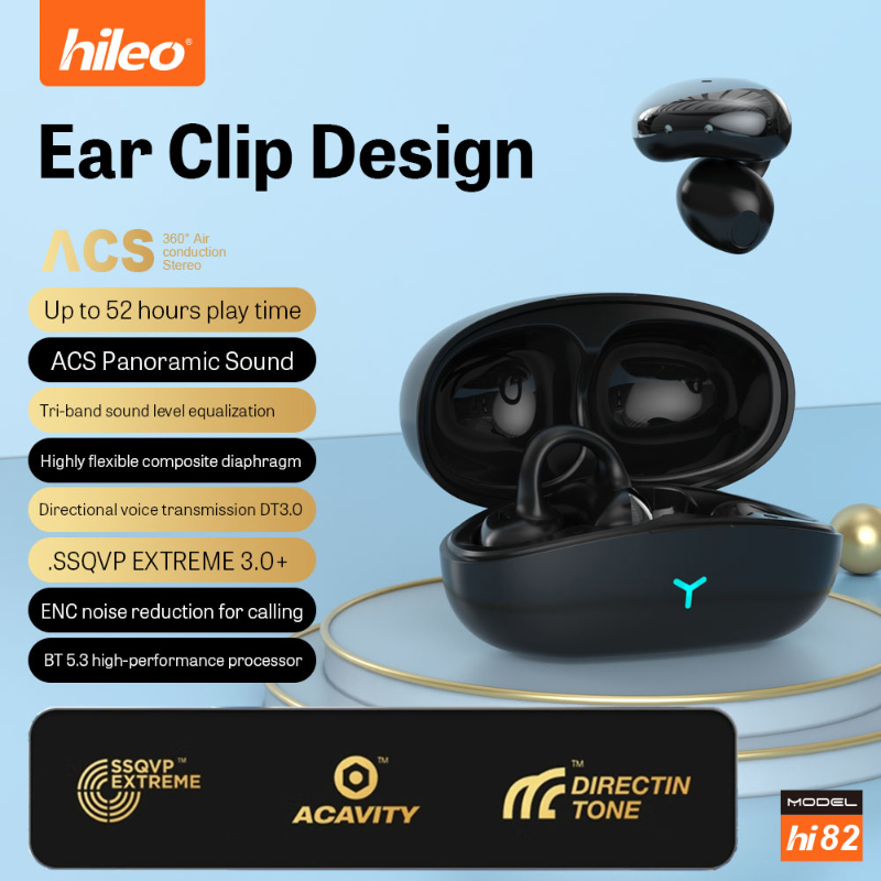Phone Cases On Amazon - Hileo-auriculares inalámbricos Hileo Hi 82 V5.3,
