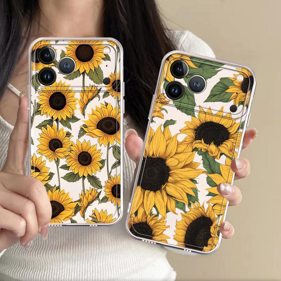 Phone Cases Iphone 17 Pro Max - Funda con Diseño de Girasoles para