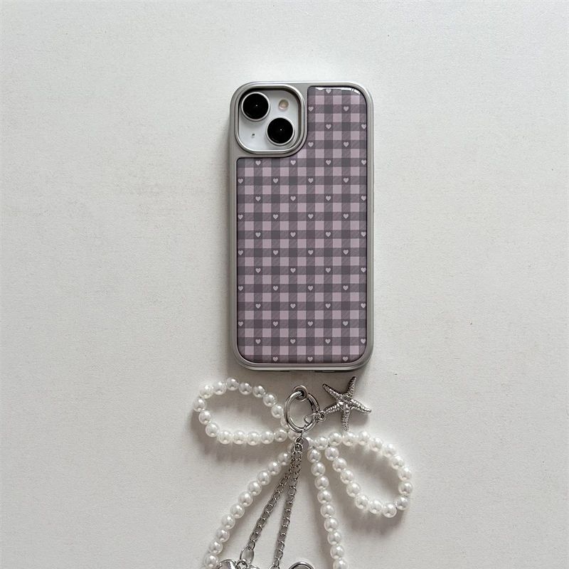 Phone Cases Purple - Rosa púrpura en forma de corazón