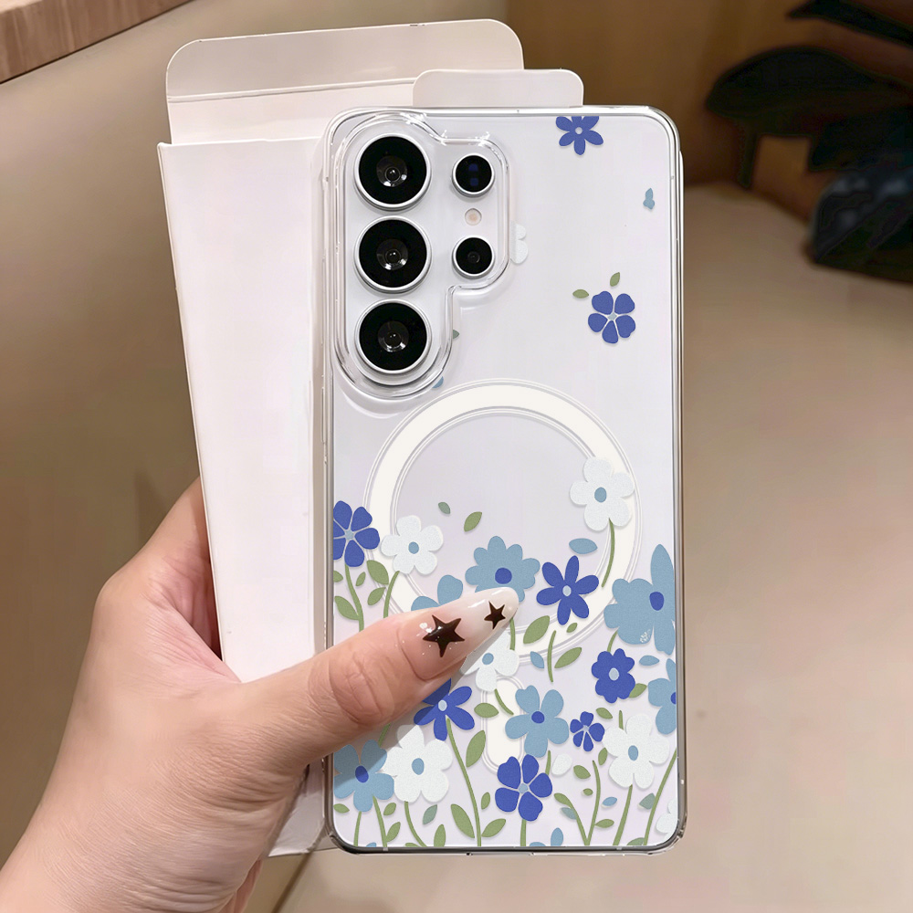 Phone Cases Quality - Funda Magnética Transparente con Diseño de