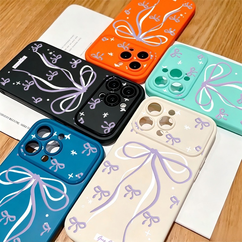 Phone Cases Purple - Funda de Teléfono con Estampado de