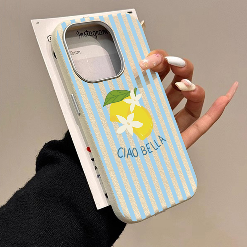 Samsung Galaxy S24 - Funda con Diseño Retro de Rayas