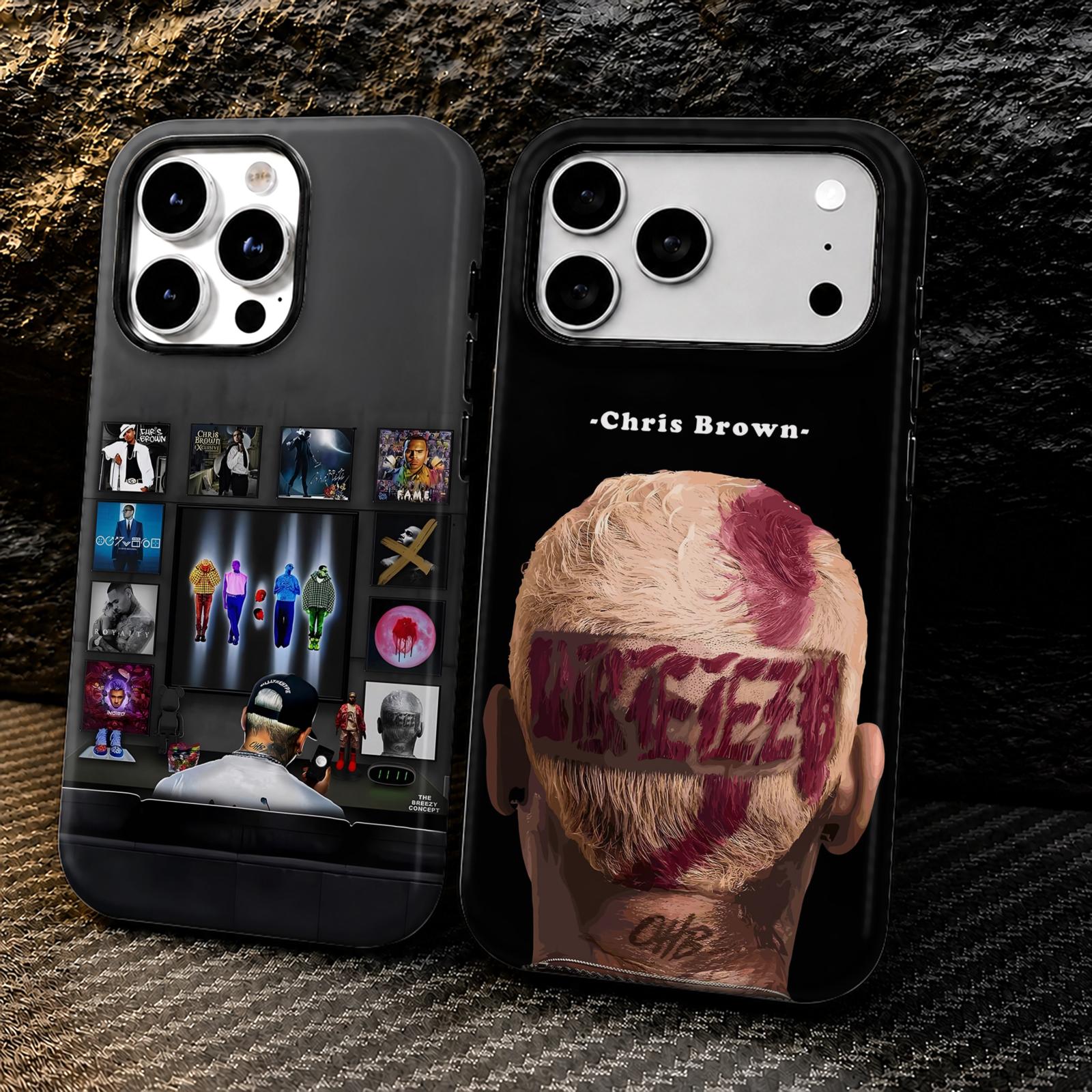 Phone Cases Protective - Funda para Teléfono Rap C-Chris B-Brown