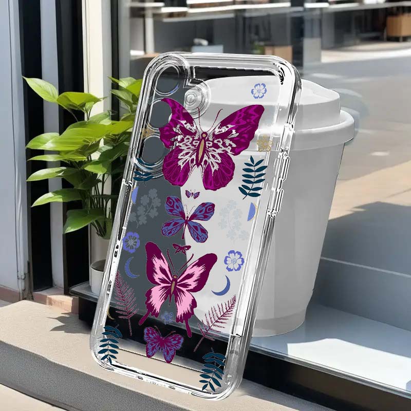Phone Cases Purple - Funda de teléfono con gráfico de