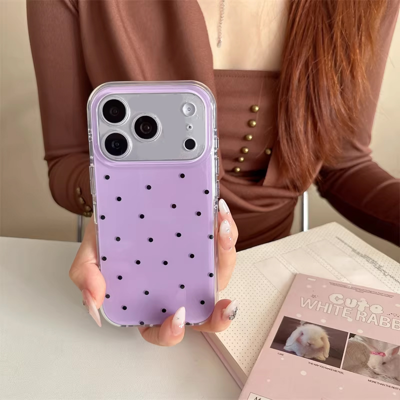 Funda de Teléfono Coreana con  - Phone Cases Purple reseña y precio