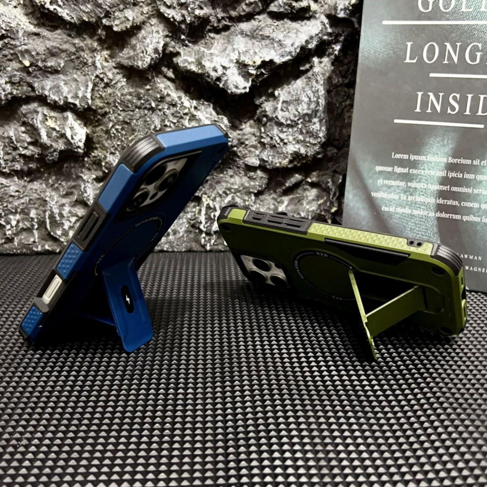 Funda de lujo con soporte magn - Phone Cases Quality reseña y precio