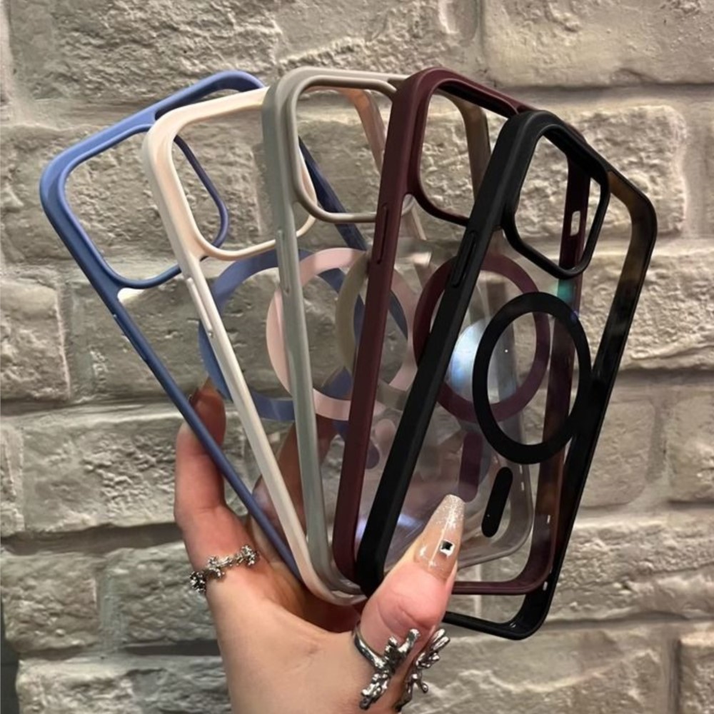 Funda magnética transparente m - Phone Cases Quality reseña y precio