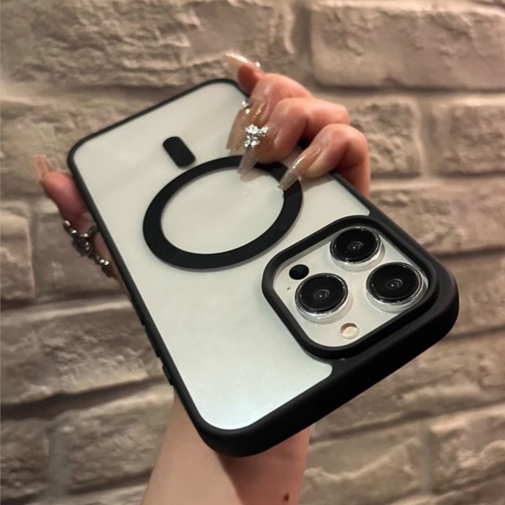 Funda magnética transparente m - Phone Cases Quality reseña y precio
