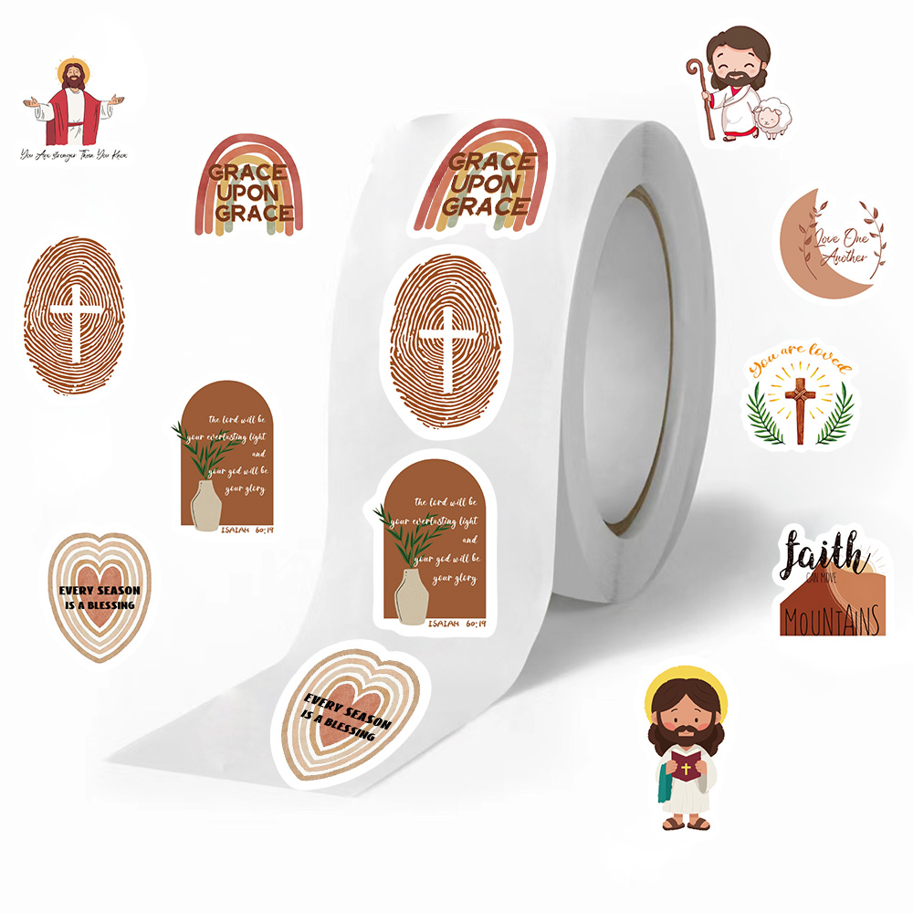 500 pegatinas de Jesús por rol - Phone Cases Jesus reseña y precio