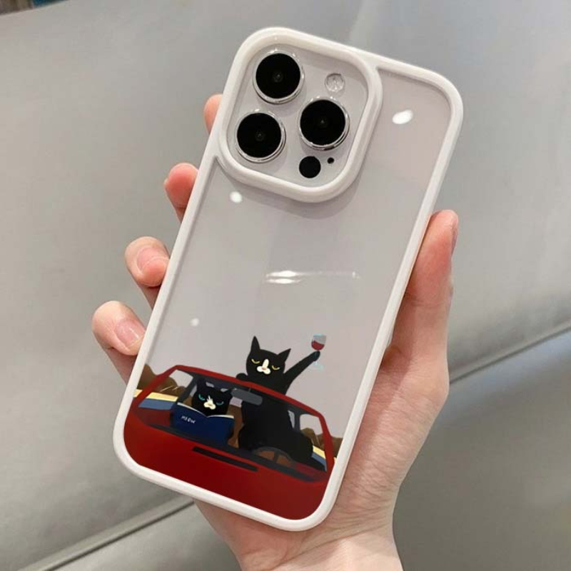 Funda de teléfono transparente - Phone Cases Quirky reseña y precio