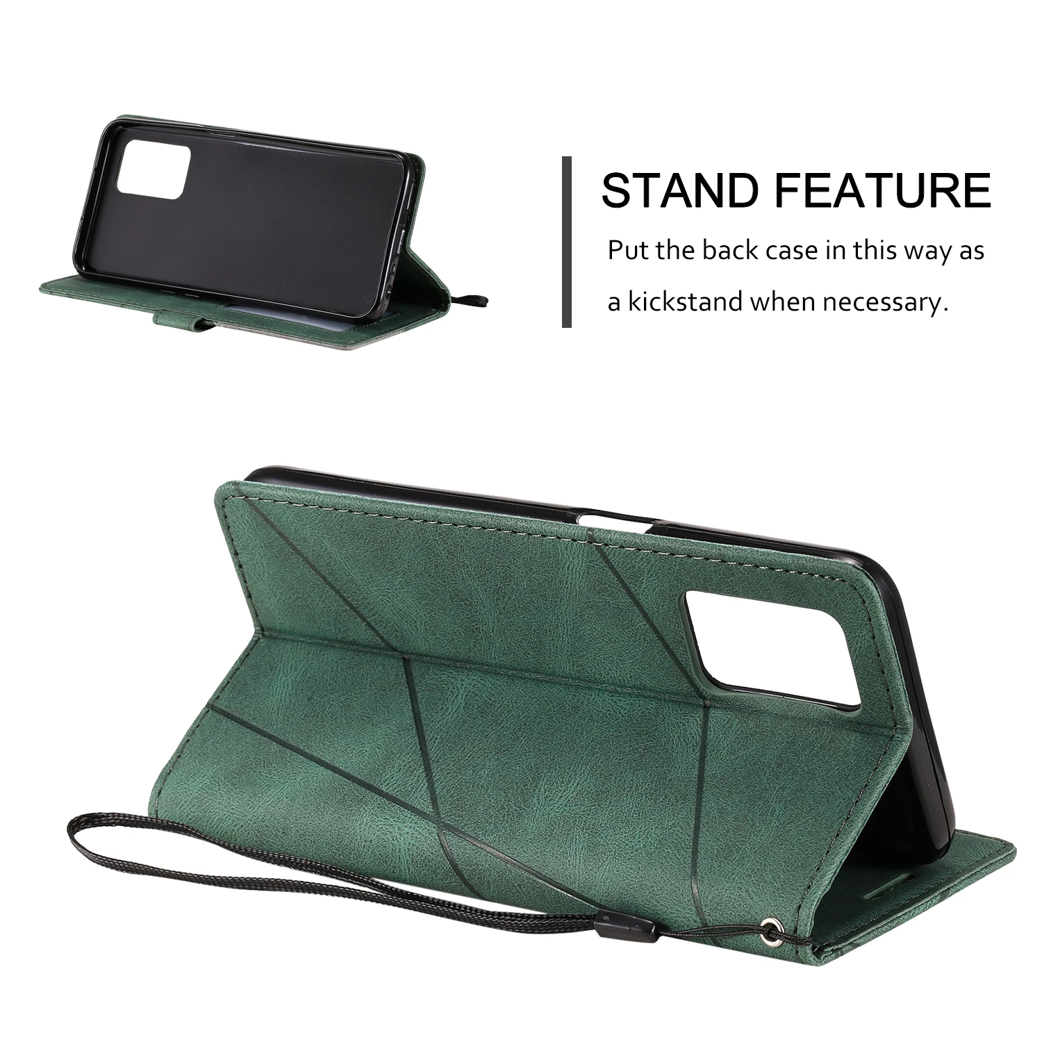 Funda de cuero con tapa para O - Phone Cases On Sale reseña y precio