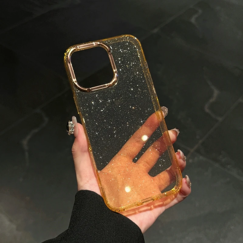 New Bronze Gold Glitter phone  - Phone Cases Quality reseña y precio