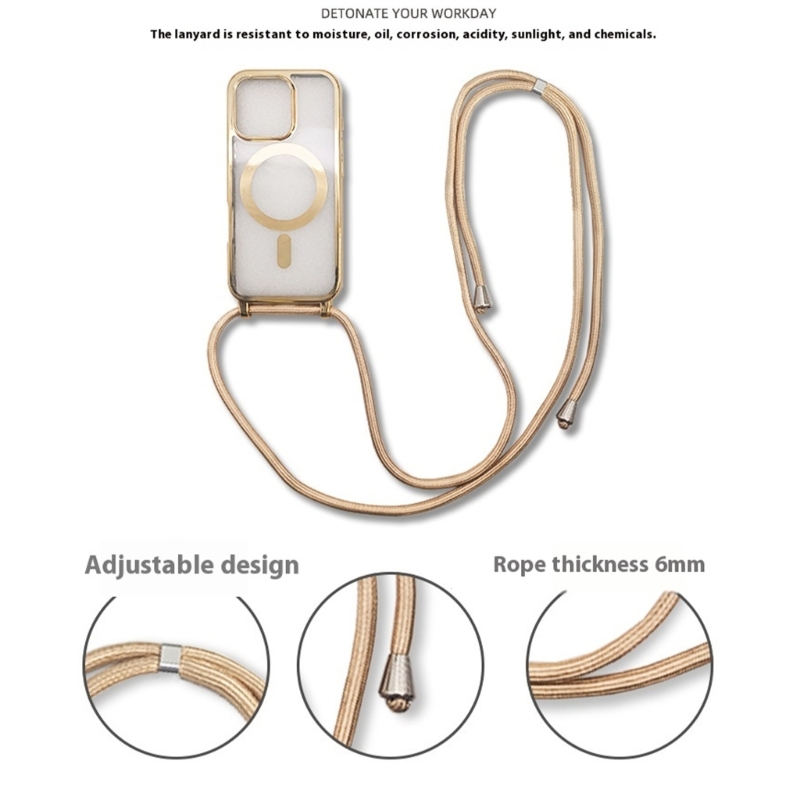 Funda magnética con cordón des - Phone Cases Best reseña y precio