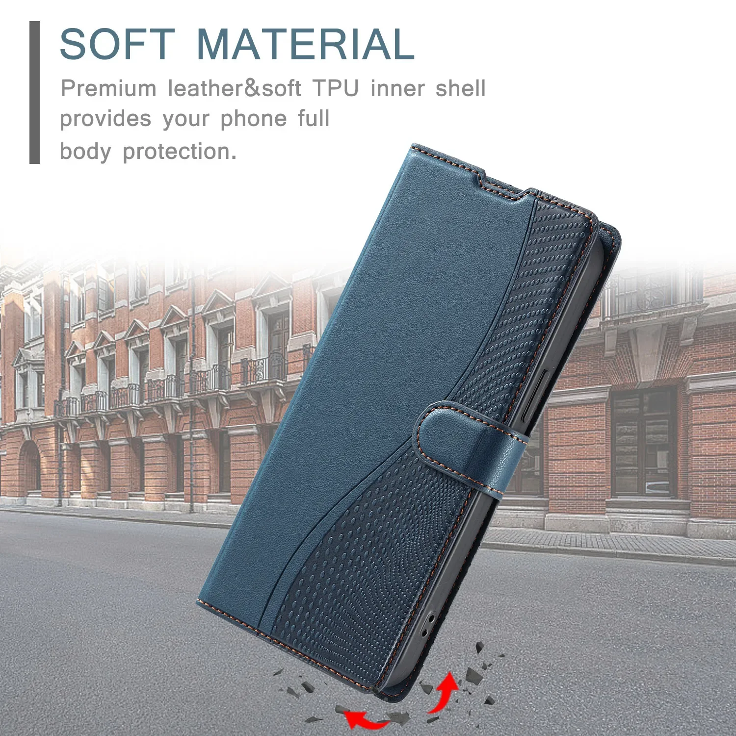 Funda de cuero con tapa para t - Phone Cases On Sale reseña y precio