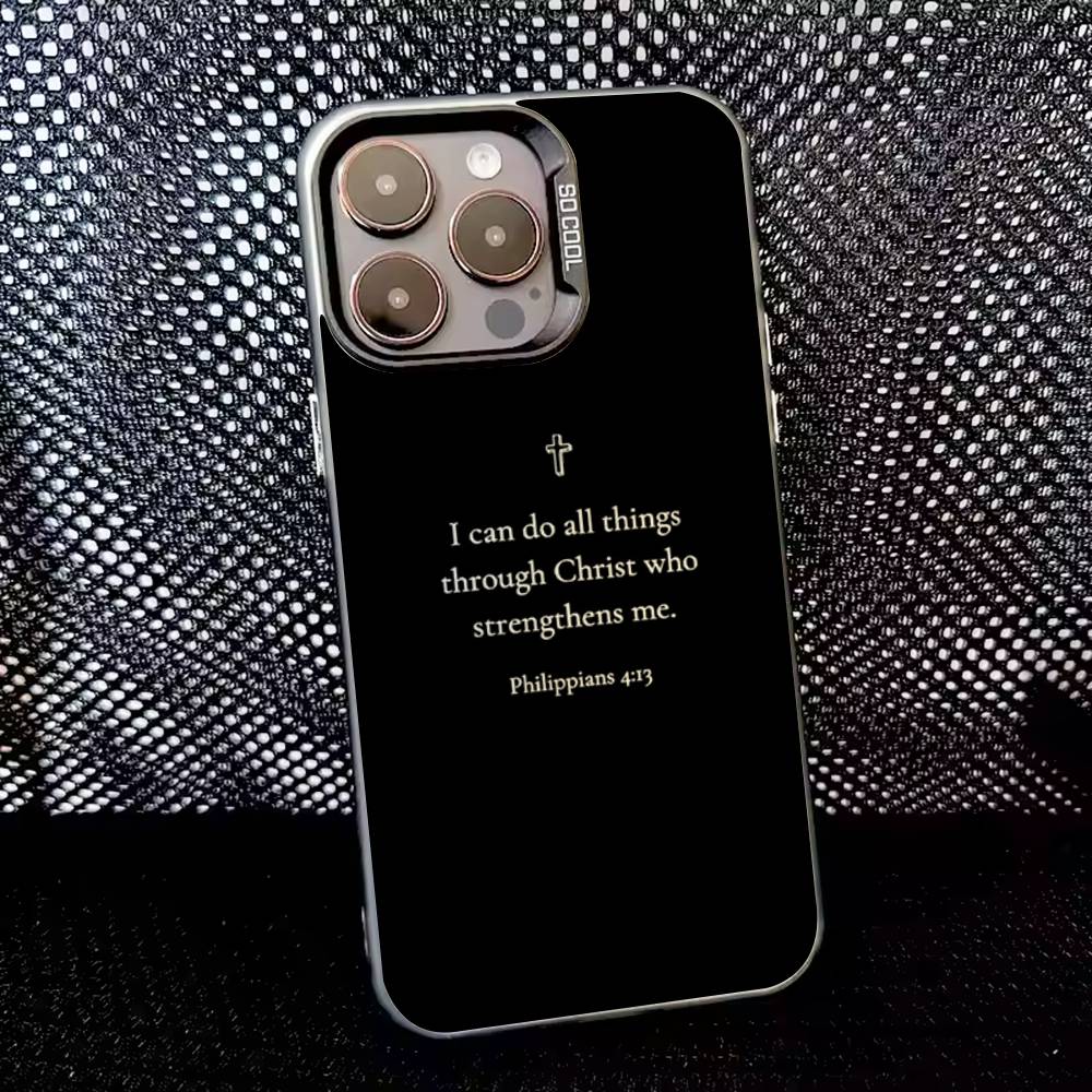 Funda de teléfono con versícul - Phone Cases Jesus reseña y precio