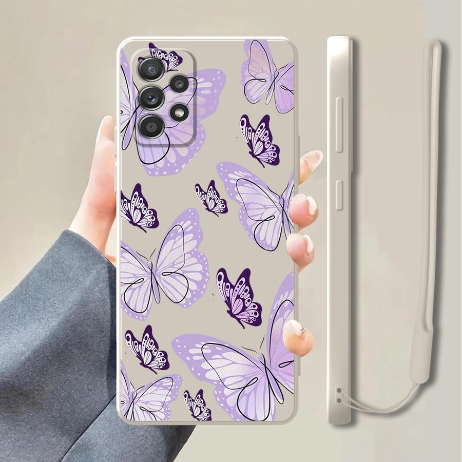 Funda para teléfono Samsung Ga - Phone Cases Purple reseña y precio