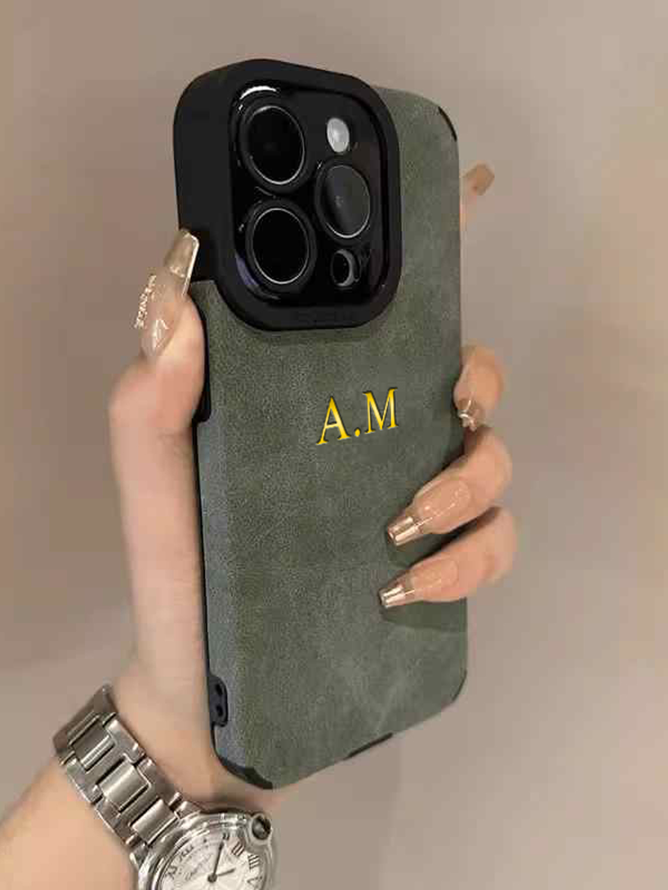 Funda de cuero de piel de cord - Phone Cases Personalised reseña y precio